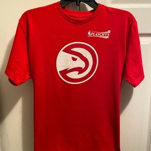 Atlanta Hawks Playoffs Believe NBA Team Logo Red T-shirt